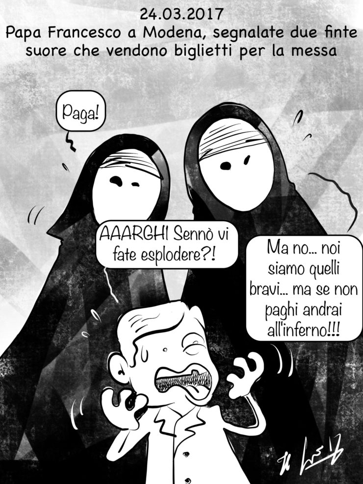 La vignetta di Luca