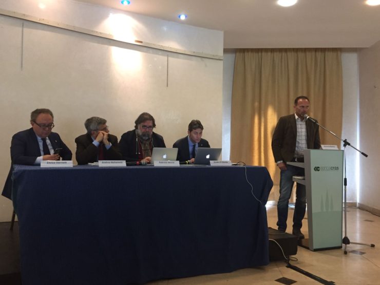 Paolo Tofoli relatore al corso per giornalisti di Chianciano
