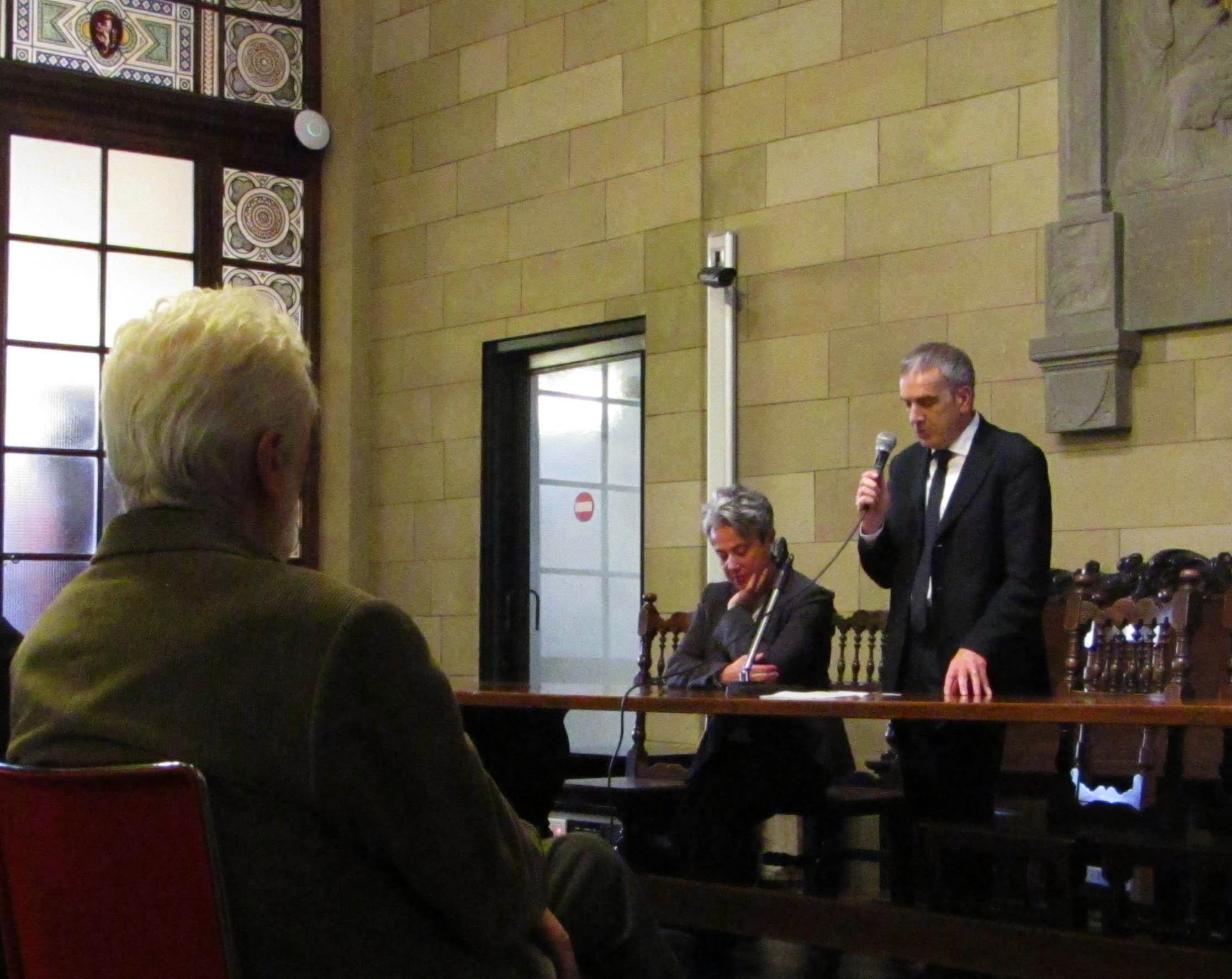 Inaugurata la mostra di Carlo Semplici a Palazzo Pubblico