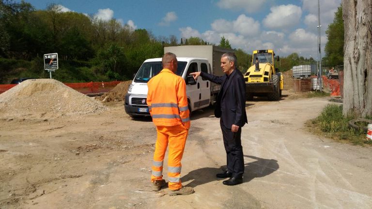 Il Sindaco Valentini: “Più sicurezza e meno traffico con questo cantiere”