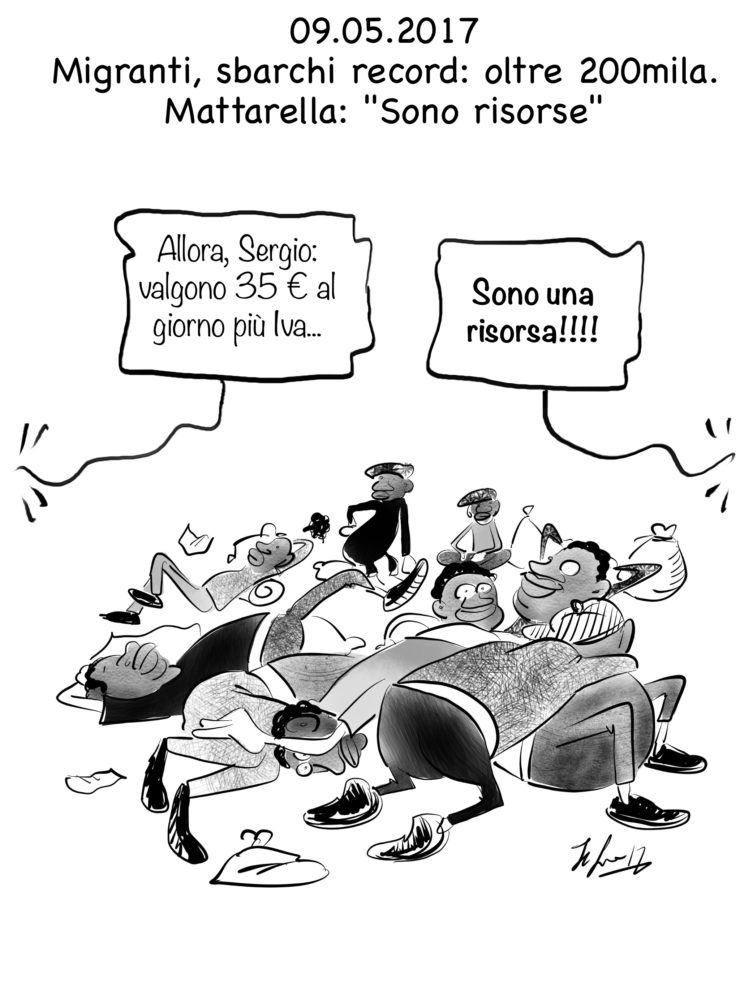 La vignetta di Luca