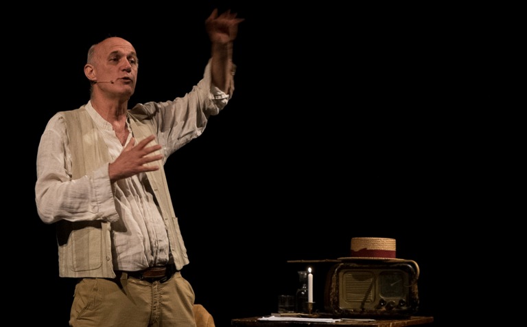 La rana gracida, una storia partigiana. Con Francesco Burroni