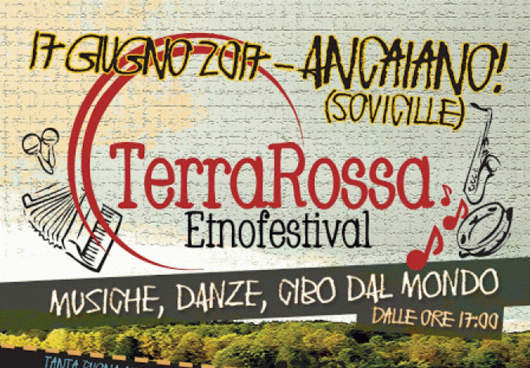 Al via la terza edizione dell’Etnofestival Terra Rossa ad Ancaiano