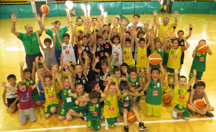 Festa del minibasket al Palacostone