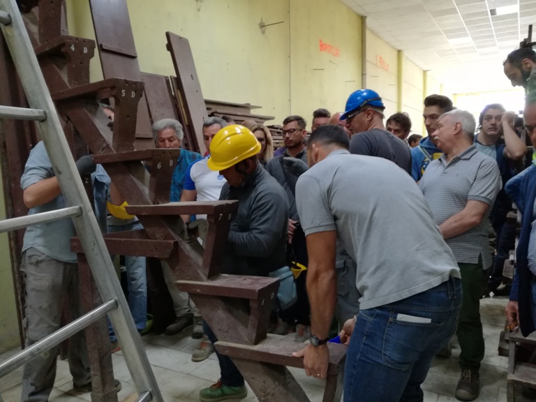 Palio e sicurezza: palcaioli a lezione