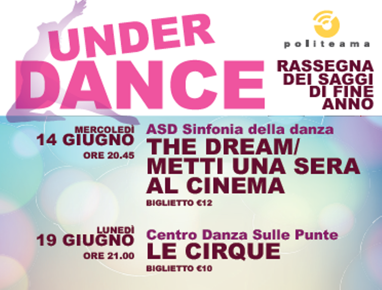 Al Politeama torna la rassegna “Under Dance”