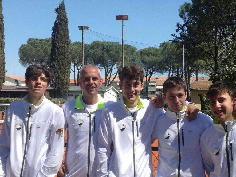 Circolo Tennis: la squadra maschile D2 qualificata ai play off