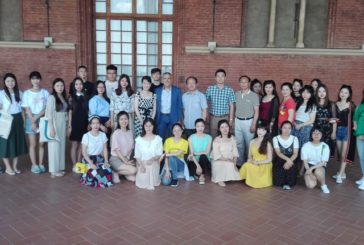 Valentini ha ricevuto 27 studenti di Nantong
