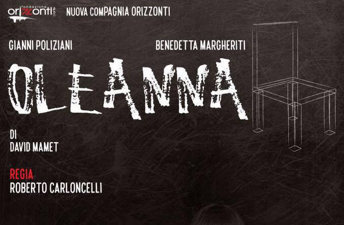 Festival Orizzonti 2017: Oleanna Prima nazionale in Piazza Duomo