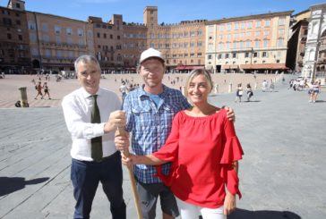 Il “pellegrino” Maccarini accolto a Palazzo Pubblico