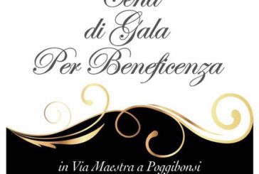 Poggibonsi: cena di gala benefica in via Maestra