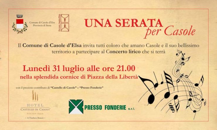 A Casole un concerto contro la geotermia