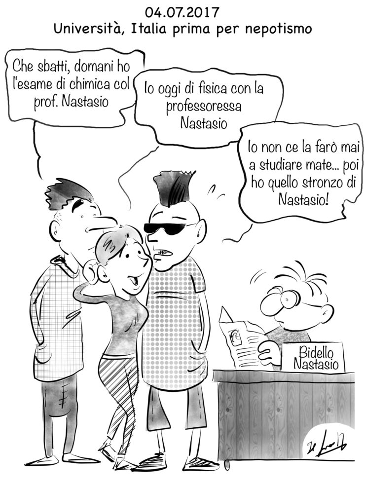 La vignetta di Luca