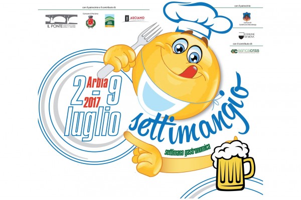 Arbia: dal 2 al 7 luglio c’è “Settimangio”