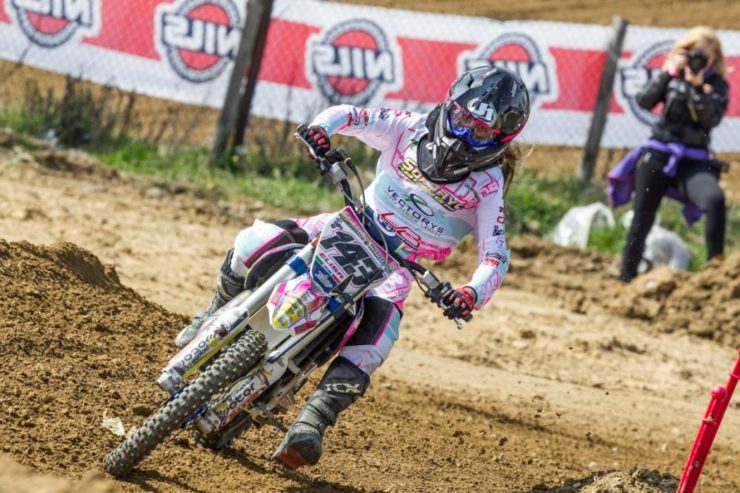 Motocross: Elisa Galvagno verso il traguardo finale