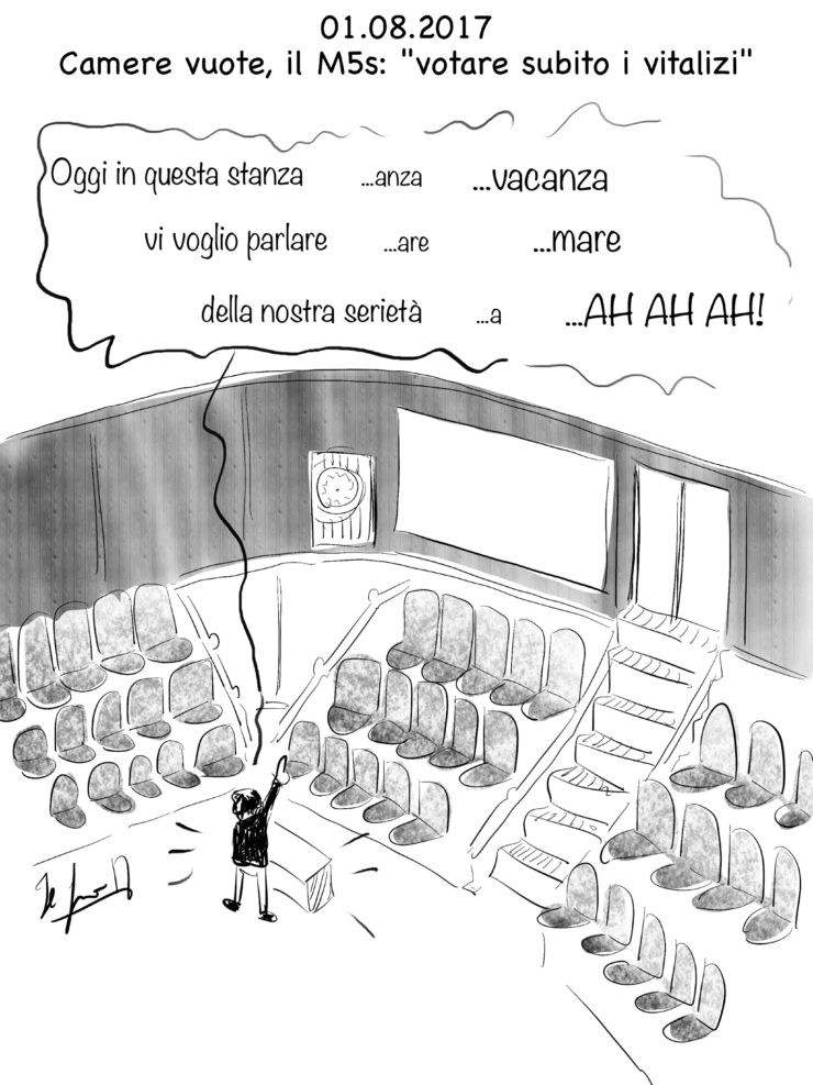 La vignetta di Luca