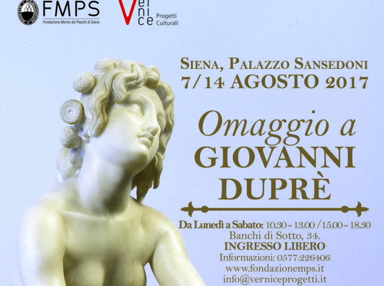 La Fondazione Mps ospita la mostra “Omaggio a Giovanni Duprè”