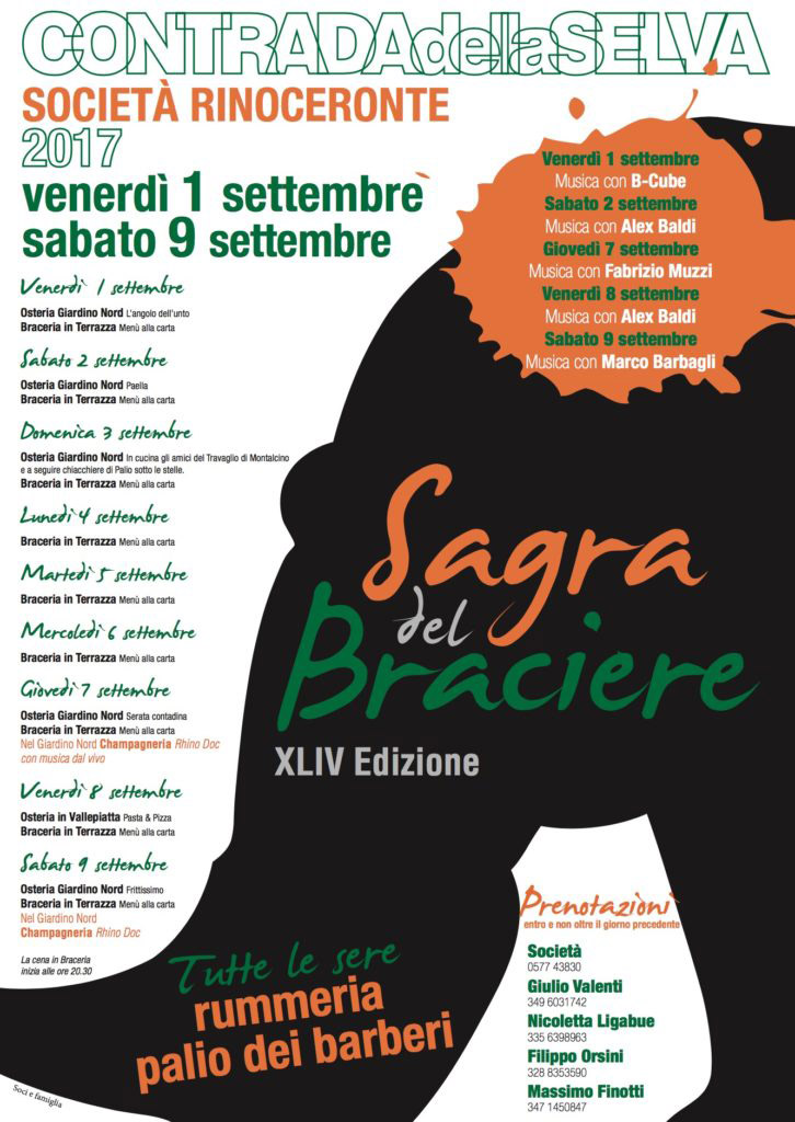 44^ Sagra del braciere nella Selva