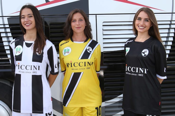 Robur: presentate le nuove maglie