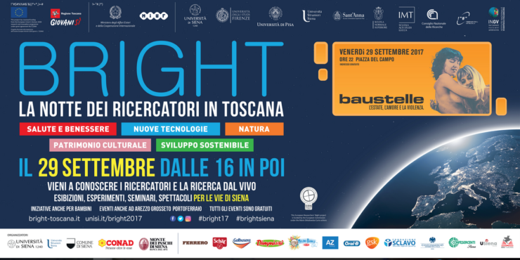 Ritorna “Bright”, la notte dei ricercatori