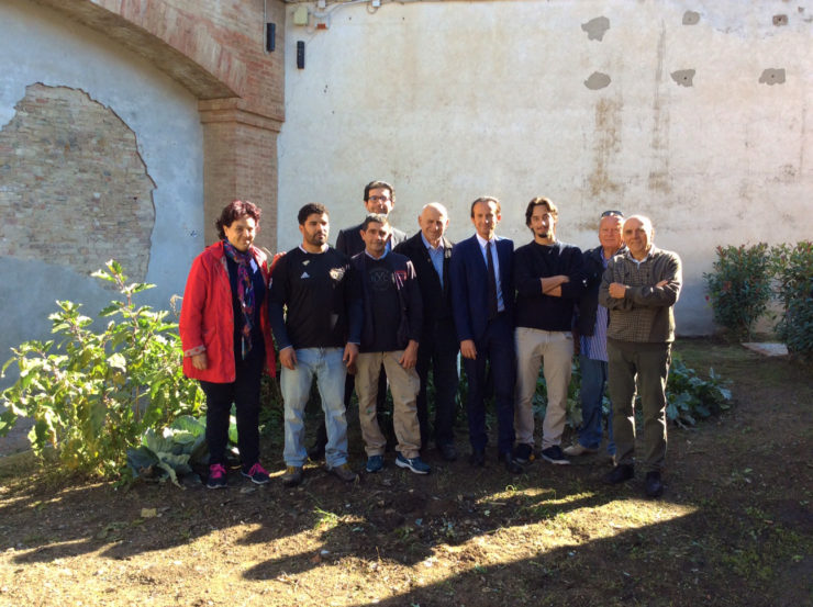 Mancuso visita l’orto dei detenuti