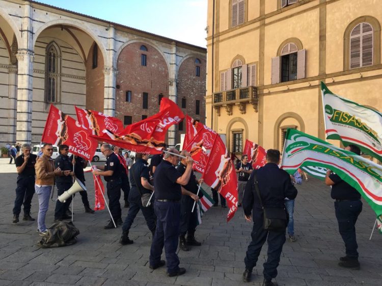 Sciopero Securpol: i sindacati dal Prefetto