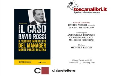 “Il caso David Rossi”: a Palazzo Patrizi il libro di Davide Vecchi