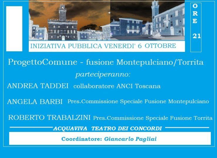 Fusione Torrita-Montepulciano: parla il Comitato del Sì