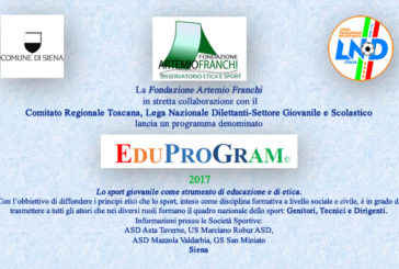Al via il corso Eduprogram, percorso di etica sportiva