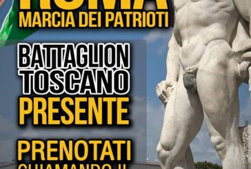 FN Siena alla Marcia dei Patrioti
