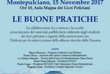 I Licei Poliziani presentano gli itinerari turistici su Eremi e Abbazie del territorio