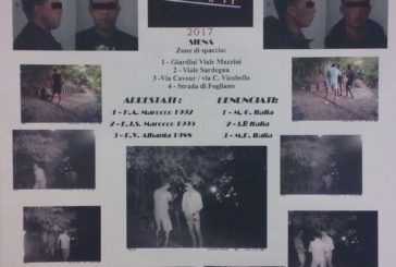 Smantellata dalla Polizia una rete di spaccio cittadina