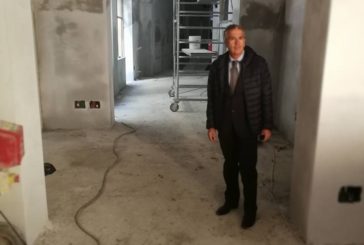 Nuovo centro accoglienza per minori: il sindaco visita il cantiere