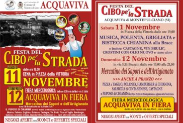 Ad Acquaviva torna la “Festa del Cibo pe’ la Strada”