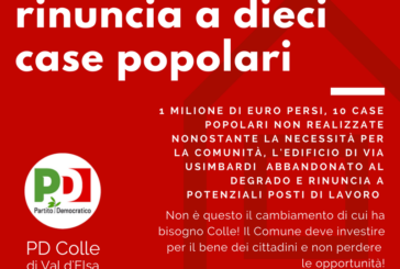 Colle: in vendita palazzo Beltramini, il Pd darà battaglia