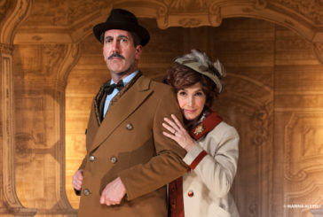 Maria Amelia Monti e Paolo Calabresi in “Nudi e crudi” ai Rinnovati