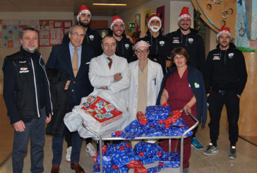 Mens Sana Basket al Dipartimento Materno-Infantile