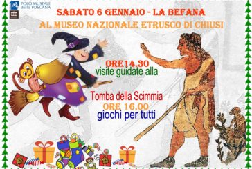 Una Befana “culturale” fa una speciale sosta a Chiusi