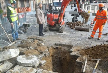 Interventi di Acquedotto del Fiora in Piazza del Campo