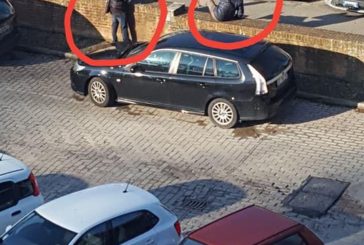 Parcheggiatori abusivi al parcheggio del “Pallone”