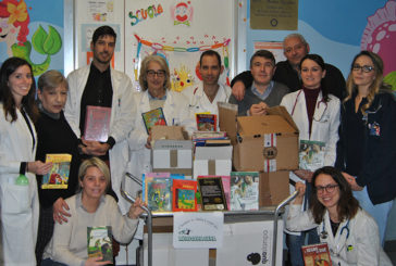In Pediatria i libri raccolti da Io tifo Mens Sana