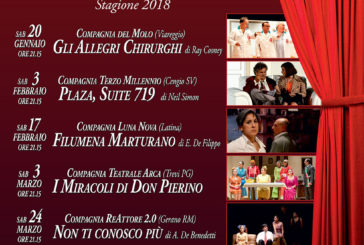 Festival Nazionale del Teatro Amatoriale “Teatro dei Concordi” 2018
