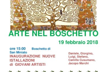 I giovani artisti valorizzano il boschetto di San Miniato