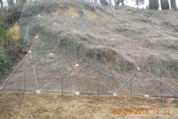Terminati i lavori alla scarpata dietro l’Orso Brando