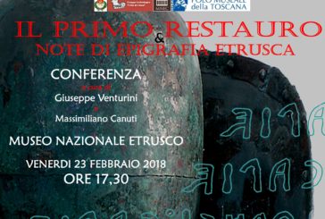 A Chiusi la conferenza “Il primo restauro & note di epigrafia etrusca”