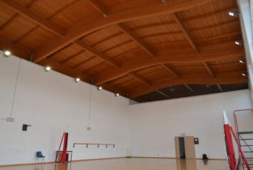 Castelnuovo: illuminazione a led per la palestra comunale