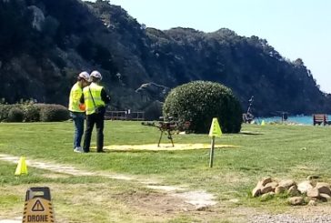 Volo di prova per i droni della Asl Toscana sud est