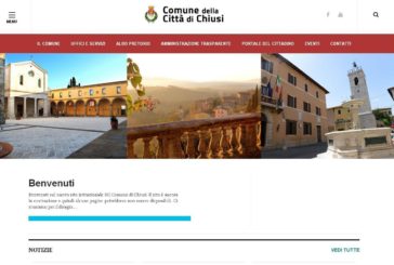 Chiusi: online il nuovo sito internet del Comune