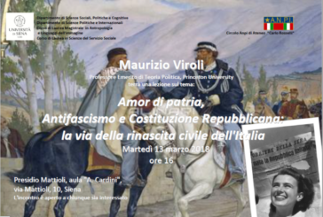 Amor di patria, antifascismo e costituzione