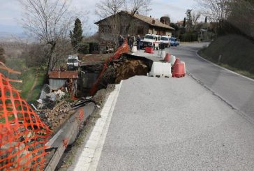 Frana sulla SP 146: a metà aprile la riapertura su corsia unica